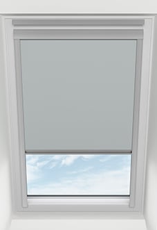 Blackout Roller, Light Grey (Blackout) - Loft Blind